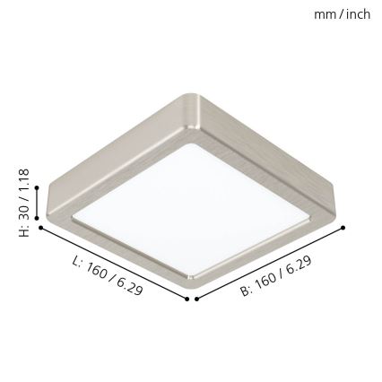 Eglo - LED Plafondlamp LED/10,5W/230V