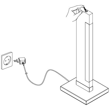 Eglo - Dimbare LED tafellamp LED/6,5W/230V