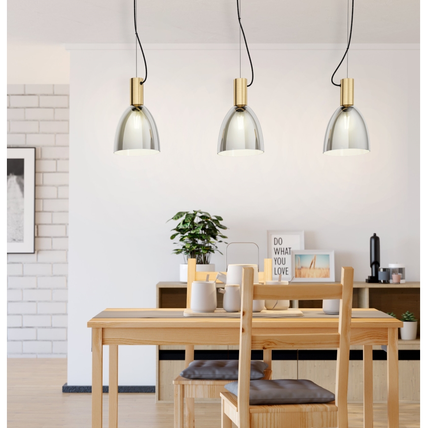 Eglo - Hanglamp aan koord 3xE27/40W/230V