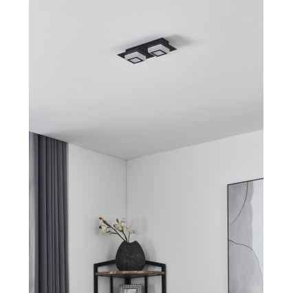 Eglo 99362 - LED-plafondlamp MASIANO 2xLED/3,3W/230V