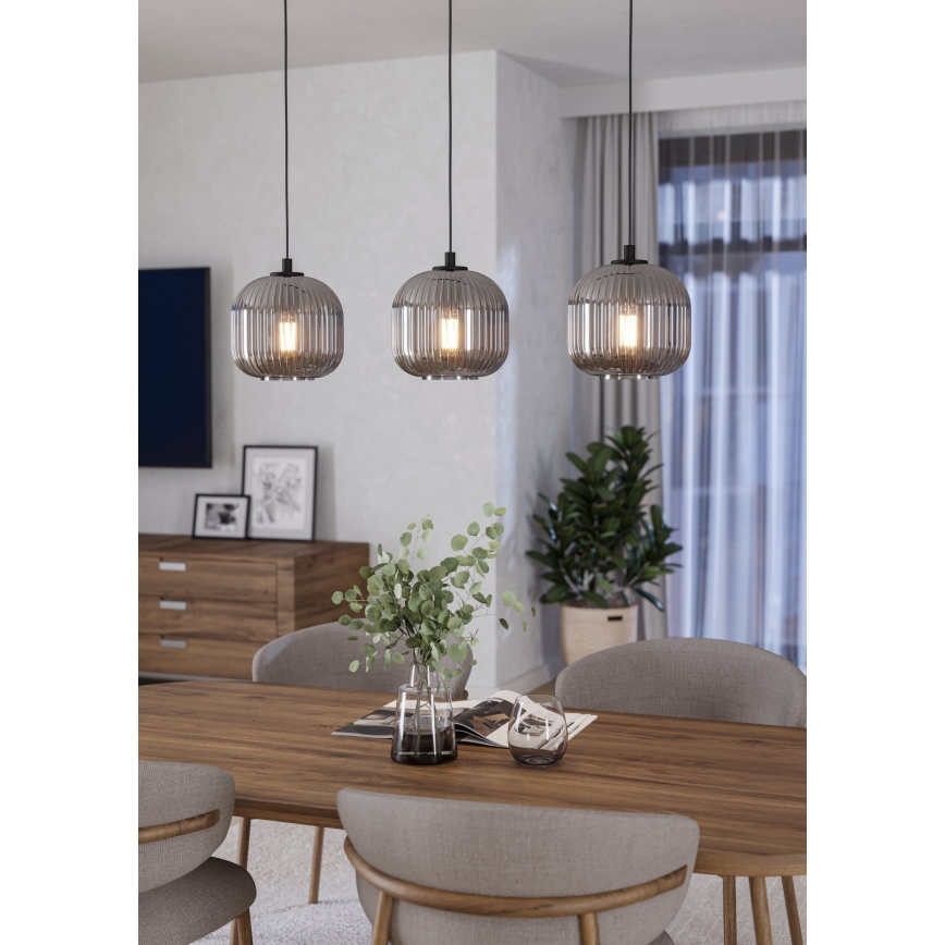 Eglo - Hanglamp aan koord 3xE27/40W/230V