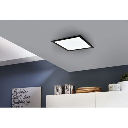 Eglo - LED RGB dimbare plafondlamp SALOBRENA-C LED/16W/230V 30x30 cm + afstandsbediening