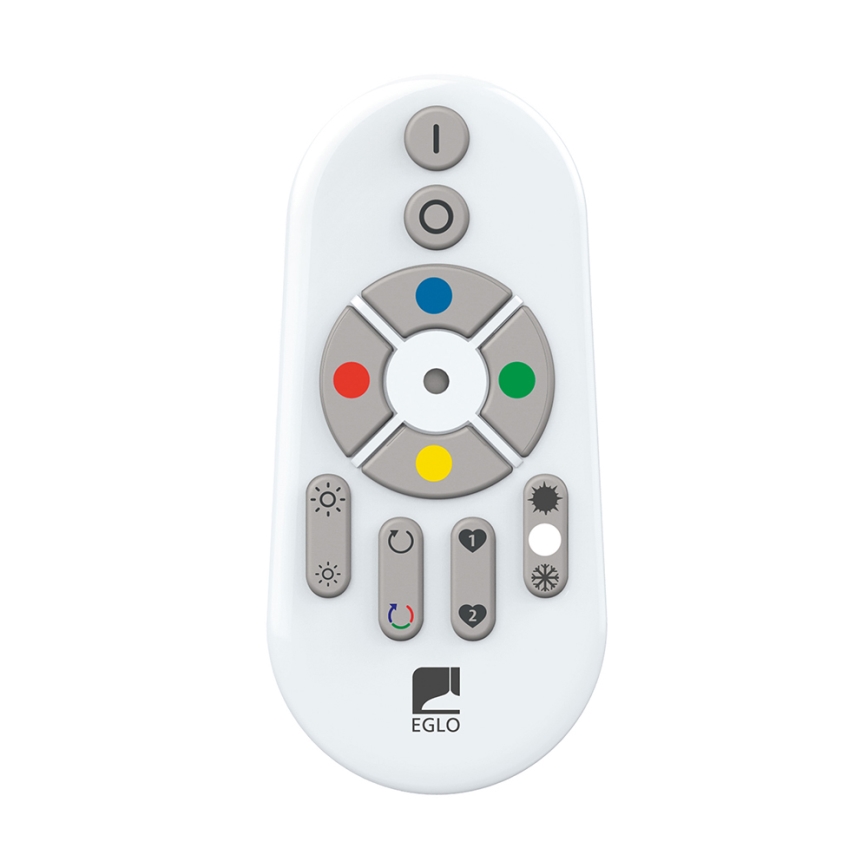 Eglo - Dimbare LED RGB plafondlamp SALOBRENA-C LED/30,5W/230V + afstandsbediening