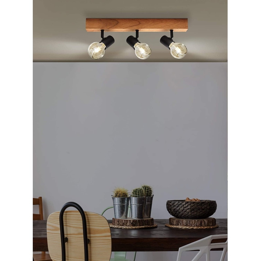 Eglo - Spot TOWNSHEND 3xE27/60W/230V