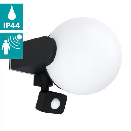 Eglo 99573 - Buitenmuurlamp met sensor RUBIO 1xE27/15W/230V IP44