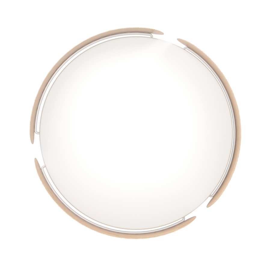 Eglo - LED-plafondlamp LED/20W/230V Ø 37 cm beige