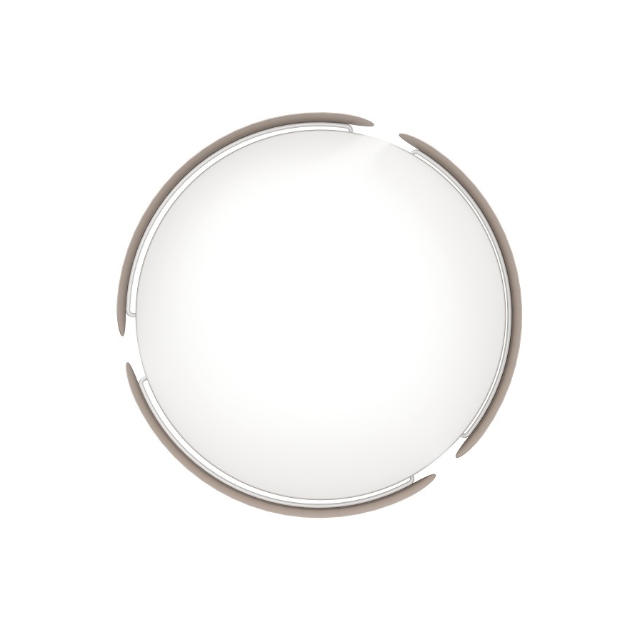 Eglo - LED-plafondlamp LED/20W/230V Ø 37 cm bruin