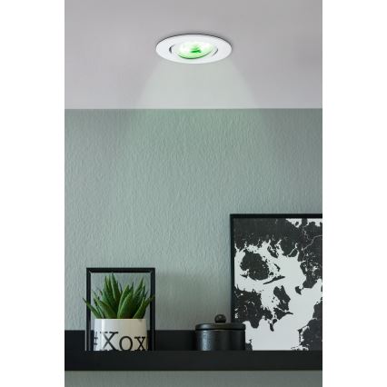 Eglo - Dimbare LED RGBW Inbouw Lamp LED/5W/230V ZigBee