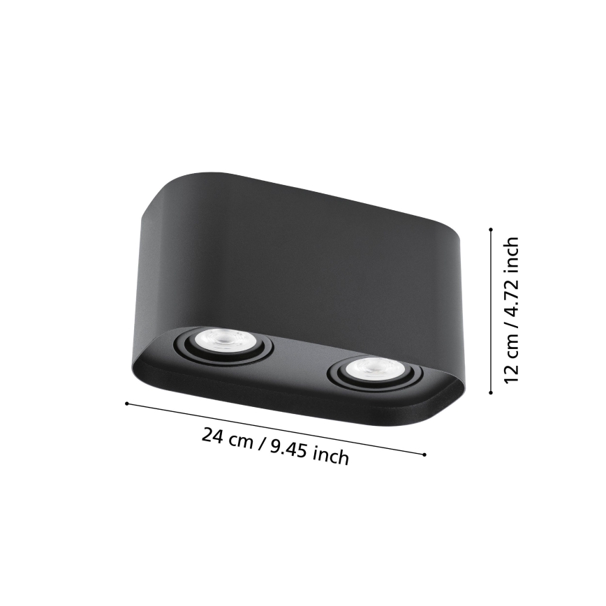 Eglo - Dimbare LED RGBW Spot 2xGU10/5W/230V ZigBee