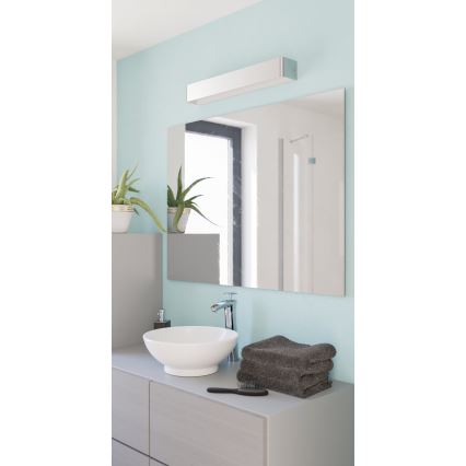 Eglo - LED Badkamer wandlamp LED/26,5W/230V 3000K IP44 mat chroom