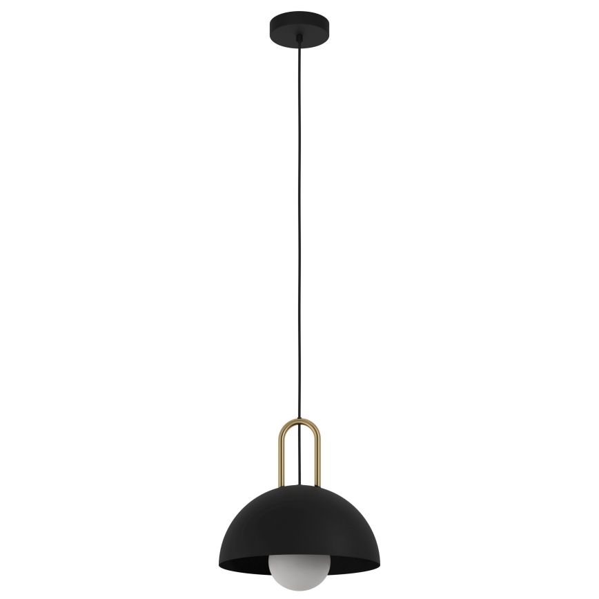 Eglo - Hanglamp aan koord 1xE27/40W/230V zwart