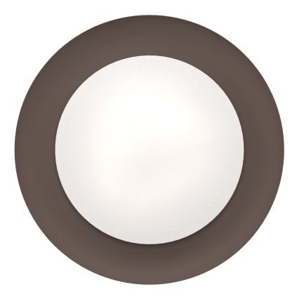 Eglo 99704 - LED plafondlamp PENJAMO LED/17,1W/230V bruin