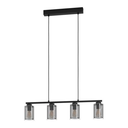 Eglo - Hanglamp aan een koord 4xE27/40W/230V