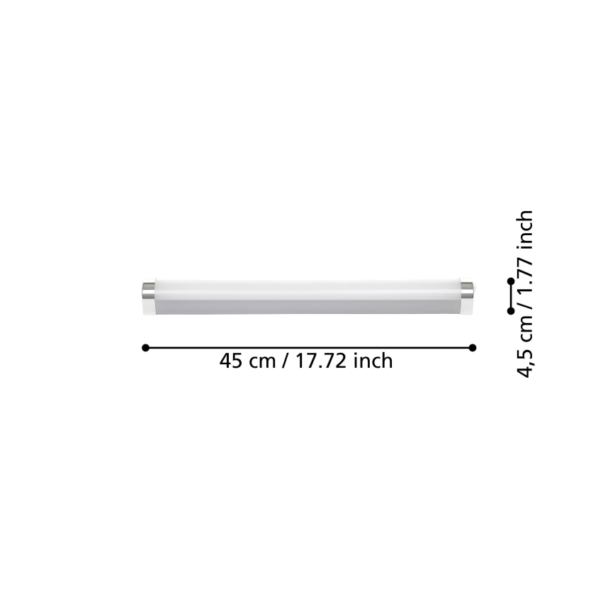 Eglo - LED Badkamer spiegelverlichting LED/7,5W/230V IP44 45 cm