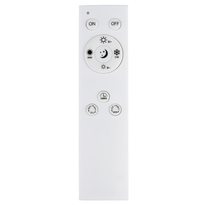 Eglo - Dimbare LED Plafond Lamp LED/37W/230V zwart + afstandsbediening