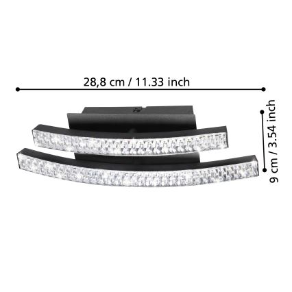 Eglo - LED Wandlamp LED/8W/230V