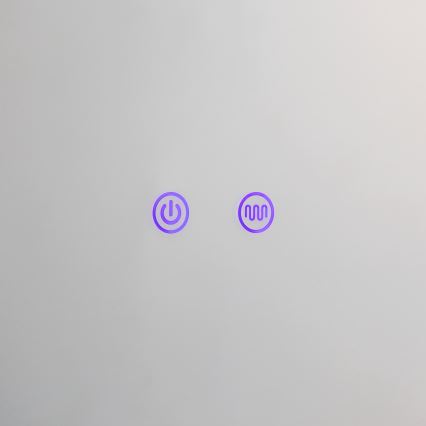 Eglo - LED Badkamer verwarmde wand spiegel met een achtergrondverlichting LED/28W/230V IP44
