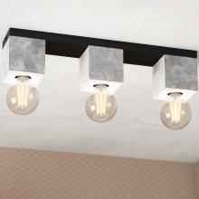 Eglo - Aan plafond gevestigde hanglamp 3xE27/40W/230V