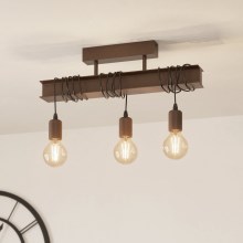 Eglo - Aan plafond gevestigde hanglamp 3xE27/60W/230V