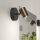 Eglo - Badkamer wandspot 1xGU10/5W/230V IP44 zwart/bruin