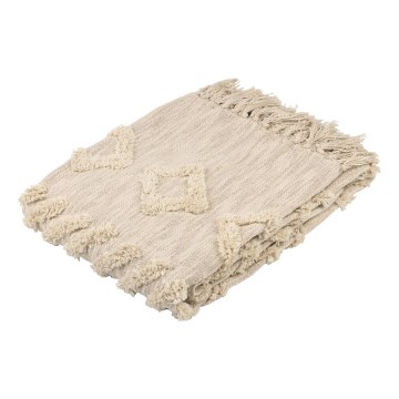 Eglo - Bedsprei 170x130 cm beige