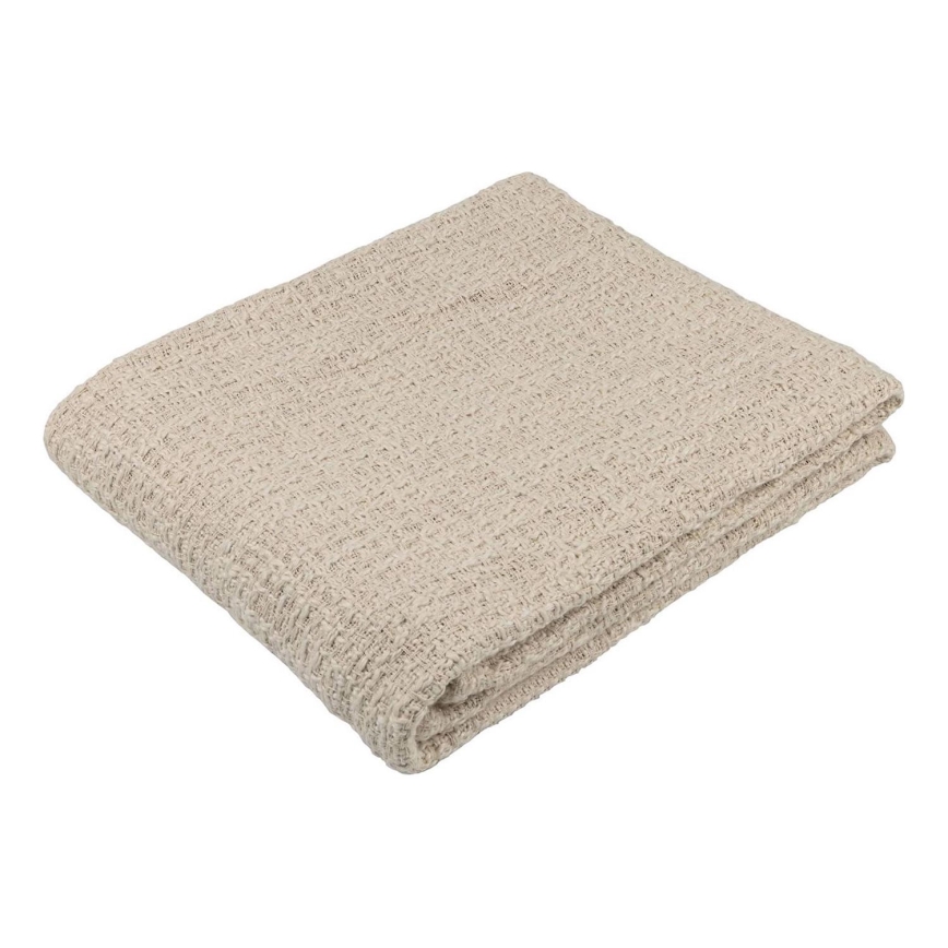 Eglo - Bedsprei 170x130 cm beige