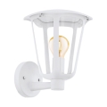 Eglo - Buiten wandlamp 1xE27/60W/230V IP4wit