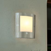 EGLO - Buiten wandlamp met sensor 1xE27/15W/230V IP44