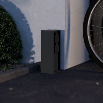 Eglo - Buitenstopcontactzuil IP54 SCHUKO antraciet