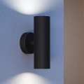 Eglo - Buitenwandlamp 2xGU10/28W/230V IP44 zwart