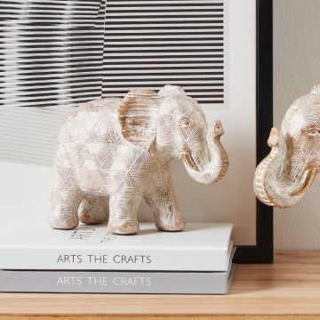 Eglo - Decoratie 15x20 cm olifant/hars
