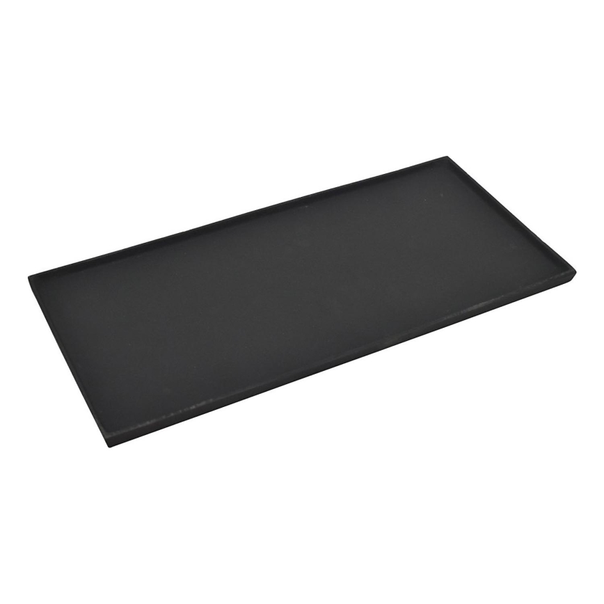 Eglo - Decoratief dienblad 19x40,5 cm zwart