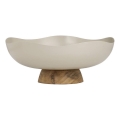 Eglo - Decoratief dienblad diameter 25 cm beige