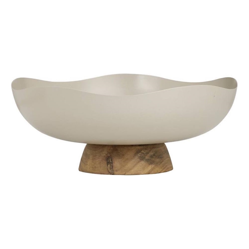 Eglo - Decoratief dienblad diameter 25 cm beige
