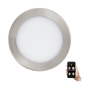 Eglo - Dimbaar LED-inbouwspot voor badkamer LED/10,5W/230V IP44 ZigBee Ø 16,5 cm