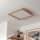 Eglo - Dimbaar LED paneel SALOBRENA-TW WOOD LED/32,5W/230V 2700-6500K 64x64 cm bruin + afstandsbediening