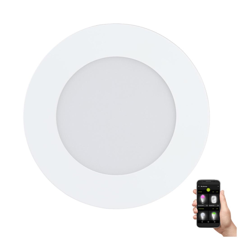 Eglo - Dimbare LED-badkamerarmatuur LED/5,4W/230V IP44 ZigBee Ø 11,7 cm
