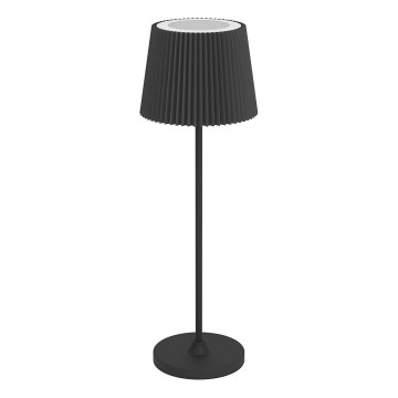 Eglo - Dimbare LED-bureaulamp met aanraakbediening en oplaadfunctie, 3,8W/5V, 2400/3000/4000K, 2000 mAh, zwart