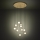 Eglo - Dimbare LED hanglamp aan een koord 10xLED/3W/230V 3000K diameter 58 cm goud