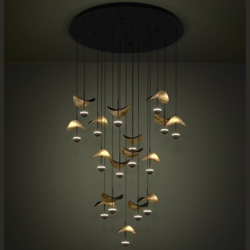 Eglo - Dimbare LED hanglamp aan een koord 17xLED/2,3W/230V 3000K diameter 78 cm