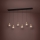 Eglo - Dimbare LED hanglamp aan een koord 6xLED/5,4W/230V 3000K goud
