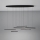 Eglo - Dimbare LED hanglamp aan een koord 6xLED/8,4W/230V 3000K zwart
