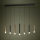 Eglo - Dimbare LED hanglamp aan een koord 7xLED/3,1W/230V 3000K antraciet/goud