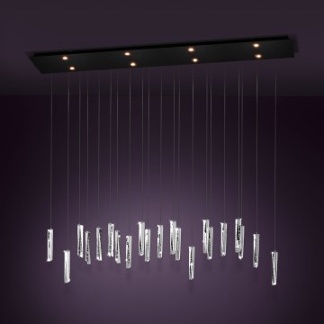 Eglo - Dimbare LED hanglamp aan een koord 8xLED/4,2W/230V 3000K doorzichtig