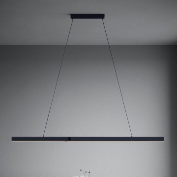 Eglo - Dimbare LED hanglamp aan een koord LED/20W/230V 3000K zwart