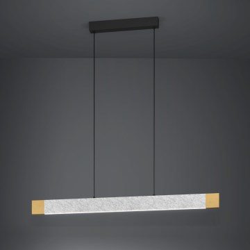 Eglo - Dimbare LED hanglamp aan een koord LED/22,2W/230V 3000K bruin/grijs