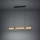 Eglo - Dimbare LED hanglamp aan een koord LED/28,8W/230V 3000K zwart/bruin