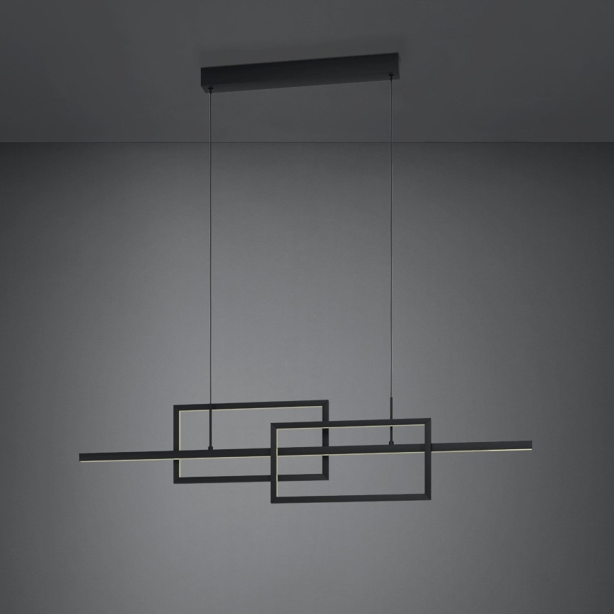 Eglo - Dimbare LED hanglamp aan een koord LED/28W/230V