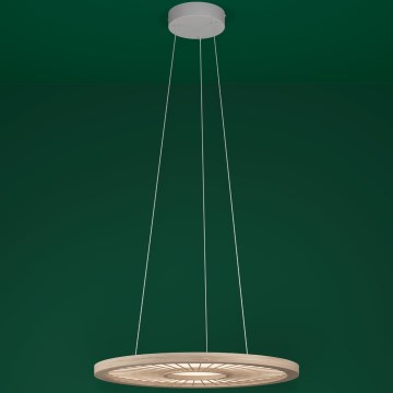 Eglo - Dimbare LED hanglamp aan een koord LED/36W/230V 4000K beige