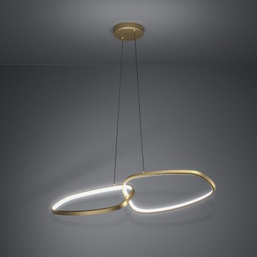 Eglo - Dimbare LED hanglamp aan een koord LED/37,5W/230V 3000K goud